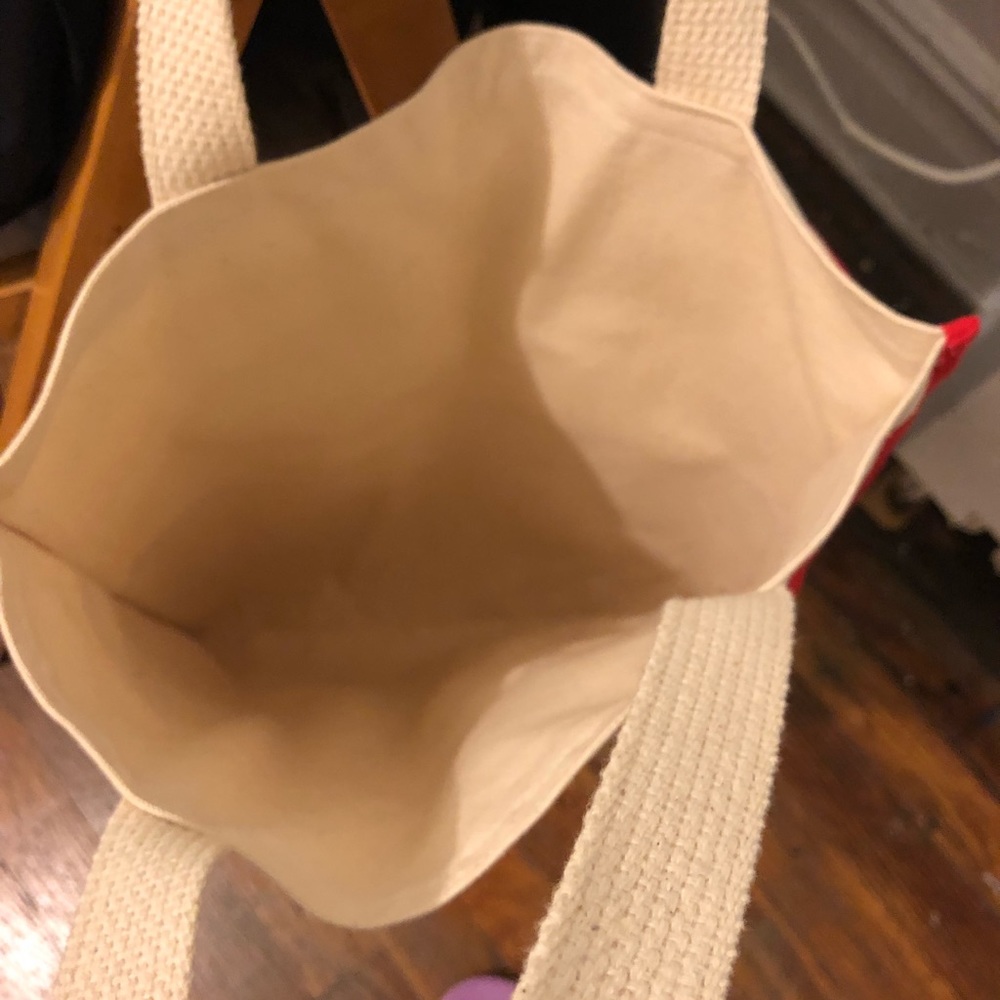 Handmade canvas tote bag - Picture 4 of 9